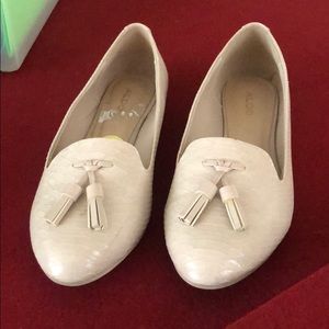 ALDO faux snakeskin flats